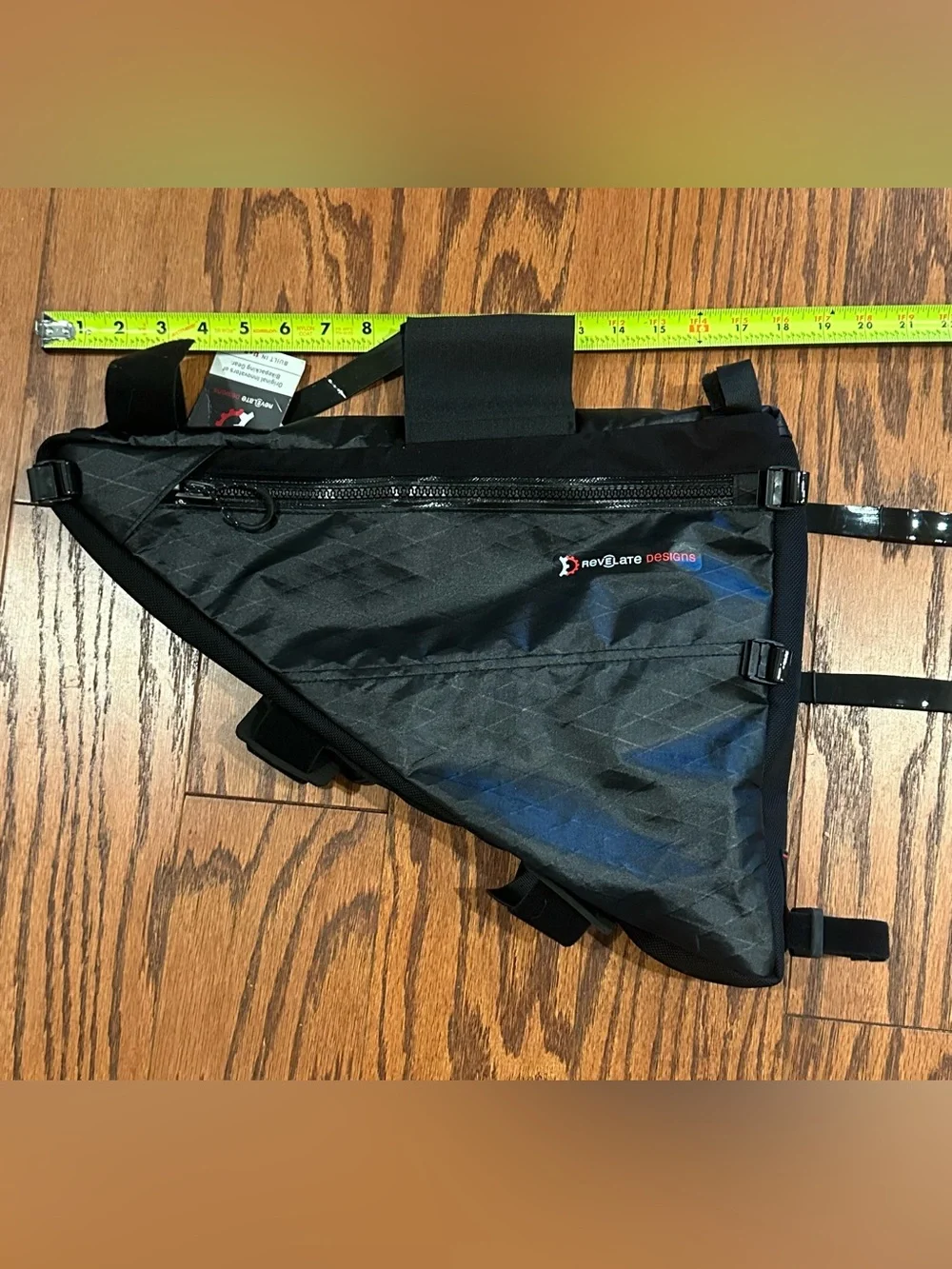 NWT Revelate Black Bike Frame Pack for Bikepacking, Gravel Biking, Mtn. Biking